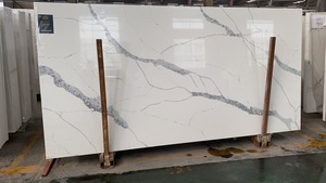 Nouvelle dalle <span class=keywords><strong>de</strong></span> <span class=keywords><strong>quartz</strong></span> Calacatta avec veine naturelle, pierre <span class=keywords><strong>de</strong></span> <span class=keywords><strong>quartz</strong></span> artificielle, surface <span class=keywords><strong>de</strong></span> <span class=keywords><strong>plan</strong></span> <span class=keywords><strong>de</strong></span> <span class=keywords><strong>travail</strong></span> <span class=keywords><strong>de</strong></span> <span class=keywords><strong>cuisine</strong></span> économique, dalles <span class=keywords><strong>de</strong></span> <span class=keywords><strong>quartz</strong></span> <span class=keywords><strong>de</strong></span> haute qualité - Product Image 5