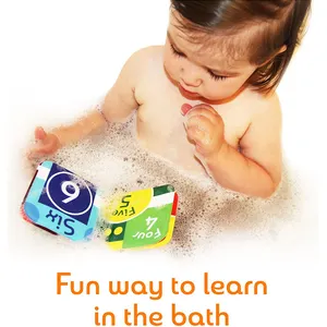 Mainan Edukasi Anak-anak Bayi, Buku Mandi Mengambang Tahan Air untuk Balita