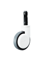 Roue médicale de 125 mm (5 pouces) pour lits de soins intensifs