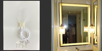 Miroir de salle de bain chauffant anti-buée 600x800mm 96W AC220V, film anti-buée électrique, dégivreur, tapis chauffant