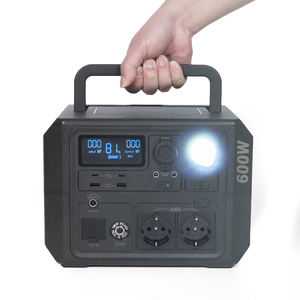 야외 태양 광 발전 전기 발전기 백업 충전식 Lifepo4 600w 휴대용 발전소 Estacion 데 Energia Portatil - Product Image 5