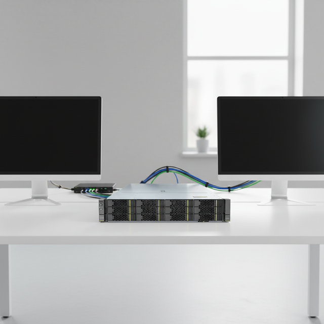 Storage-Focused 20x3.5-inch HDD 2xM.2 SSD Hardware Hot Plug Extensible Rack Server Redundant Power Rack Server