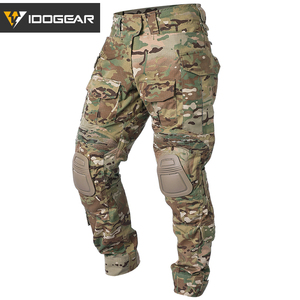 IDOGEAR Pantalones Tácticos de Combate G3 para Hombre con Rodilleras para Paintball y Exteriores - Product Image 1