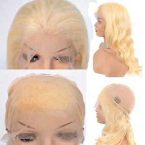 Bán Buôn 613 BodyWave Hd Ren Tóc Giả Nhà Cung Cấp Tóc Con Người Tóc Trinh Nữ Trong Suốt Full Lace Wig Tóc Vàng Body Sóng Ren Phía Trước Tóc Giả - Product Image 3