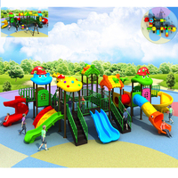 Équipements de jeu coulissants pour enfants, aire de jeu d'escalade,