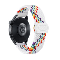 Correa de 20mm/22mm para Samsung Galaxy Watch 6 4 Classic/5 Pro/active 2/S3/46 Pulsera trenzada de bucle individual Huawei Watch GT2 3 4 Band