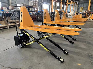 Transpaleta de alta elevación eléctrica portátil Sensor infrarrojo Mecanismo telescópico Elevador de mesa - Product Image 5