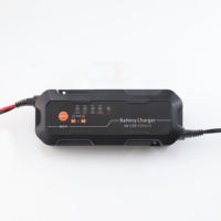 Adaptateur d'alimentation portable 60W, chargeur de batterie au lithium intelligent 8 étapes 5A, automobile