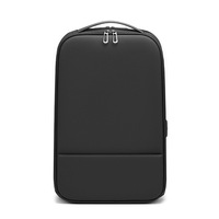 Sac à dos léger pour hommes d'affaires, harnais à coussin d'air, compartiment pour ordinateur portable de 16 pouces, conception extensible, grand format