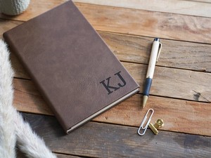 Sổ tay cá nhân hóa bằng chất liệu giả da, có thể khắc laser, kích thước 5 1/4 x 8 1/4 inch, quà tặng văn phòng, doanh nghiệp, tốt nghiệp, dành cho nữ - Product Image 2