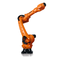 Robot industriel KUKA KR 50 R2500-2 à 6 axes avec positionneur d'axe linéaire, boîte de vitesses PLC, moteur - Haute performance pour la palettisation et la manutention