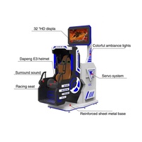 Jeux d'arcade Play Station Ensemble complet Réalité virtuelle 9d Cinéma Machine de jeu vidéo 360 VR Chaise Roller Coaster Flight Simulator
