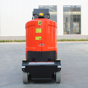 8-метровая самоходная электрическая подъемная платформа с телескопической вертикальной мачтой и стрелой - Product Image 3