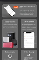 Control Remoto Universal Inteligente para el Hogar con Alexa y Asistente de Google, Diseño Plegable con Infrarrojos IR, Interruptor de Control Remoto USB