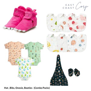 บอดี้สูทครึ่งแขนพิมพ์ลายวันซี่ผ้าฝ้ายสำหรับทารกแรกเกิด - Product Image 3