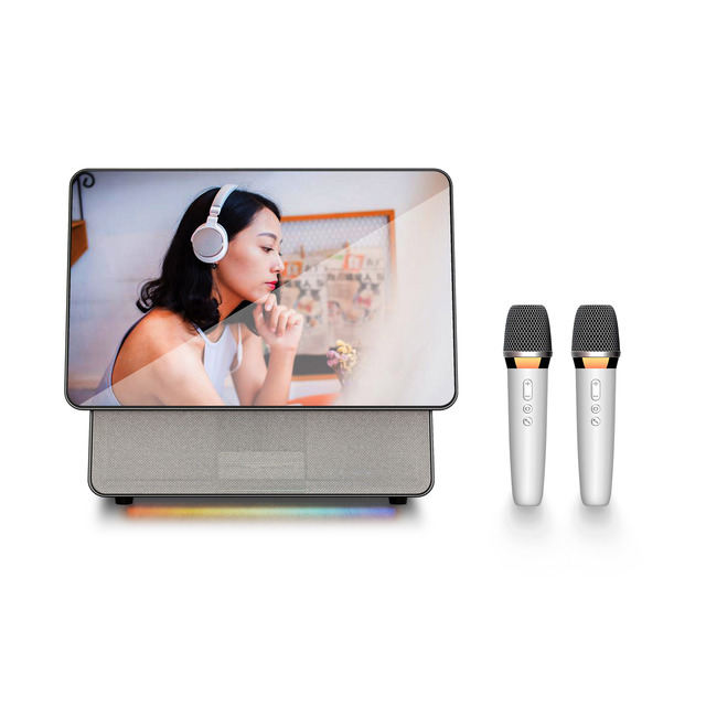 WIFI for 5.0 Video Speaker 12 Inch Touch Screen Outdoor USB/AUX Wireless Charging 2 Microphones Battery 50-100W Speaker