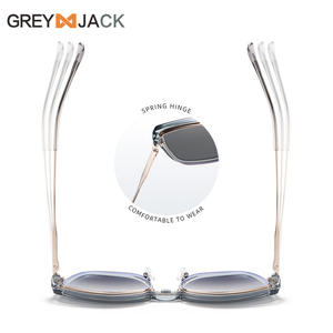 Lunettes de soleil magnétiques Greyjack pour femmes, monture complète en acier inoxydable, polarisées, protection contre la lumière bleue, lunettes anti-lumière bleue - Product Image 2