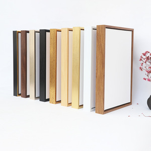 30x30x3.5cm Plastic <strong>Canvas</strong> Floater <strong>Frame</strong> 0.9 Inch Depth <strong>Floating</strong> <strong>Frame</strong> for Prints Oil <strong>Paintings</strong> for Home Office Gallery Wall - Product Image 2