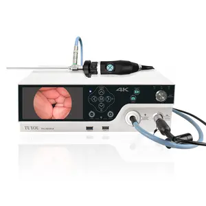 4K Высококачественная цифровая видеокамера система медицинский эндоскоп камера со светодиодным источником холодного света для лапароскопии