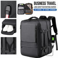 Sac à dos pour ordinateur portable Bangtu SC&T91 en PVC avec fermeture éclair - Protection antichoc durable, écologique, grande capacité pour ordinateurs portables et tablettes