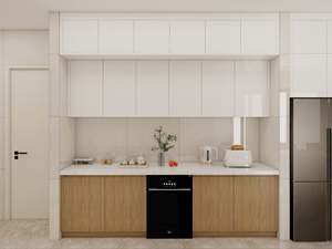 Furniture Natural Kitchen Cabinet Organizer Flashing Lacquer Kitchen Cabinet Mini Glossy Best Modern Kitchen Cabinets - Product Image 3