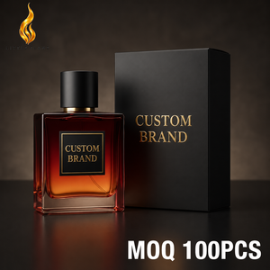 <span class=keywords><strong>Parfum</strong></span> de luxe à marque privée, logo personnalisé, fragrance boisée oud, flacon dégradé ambre, senteur pour cadeaux d'entreprise VIP, OEM ODM - Product Image 1
