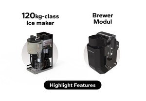 Distributeur automatique de café expresso Loyalsuns 2025 avec écran tactile 15,6 pouces 4G/WiFi, machine à glaçons (120 kg/jour) et accepteur de pièces/billets - Product Image 5