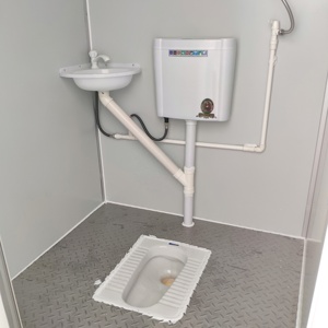 Usage temporaire Portable <span class=keywords><strong>Wc</strong></span> <span class=keywords><strong>Chimique</strong></span> En Plastique EPS Sandwich Panneau Mobile Toilettes <span class=keywords><strong>Cabine</strong></span> pour Extérieur Portable Toilette Camping - Product Image 4