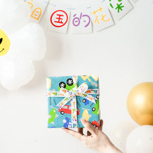 Wholesale High Quality Art <b>Paper</b> <b>Birthday</b> <b>Wrapping</b> <b>Paper</b> Roll Cartoon Kids Design Superior Craftsmanship for Gift Packaging - Product Image 5