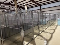 Dierenasiel Hond Kennel Fokken Hond Rennel Kennel Shanghai Fabriek Kratten Voor Grote Honden