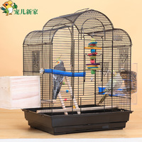 Petite cage à oiseaux pour perruches, perroquets, agapornis, parruchets, pinsons, canaris, cage à perroquets en métal pour la maison, cages d'élevage pour perruches