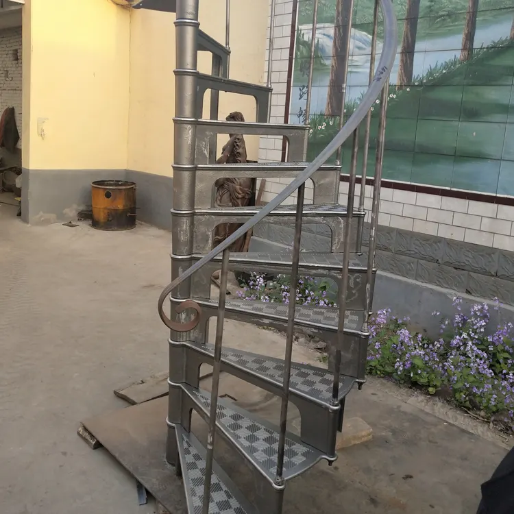 Stair cast iron spiral staircases metal spiral staircase stair parts
