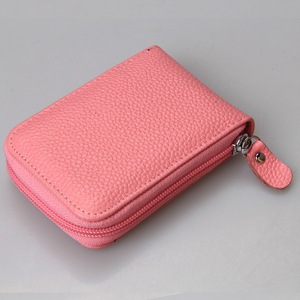 Vendita calda della fabbrica in pelle <span class=keywords><strong>porta</strong></span> <span class=keywords><strong>carte</strong></span> fisarmonica titolare della carta di credito personalizzato di alta qualità <span class=keywords><strong>donna</strong></span> portacarte portafoglio - Product Image 4