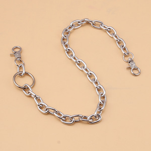 โซ่คาดเอวแบบวงกลมชั้นเดียวสไตล์พังก์  โซ่หนา  โลหะผสมสังกะสี  แฟชั่นสำหรับออกงานกลางคืน - Product Image 4