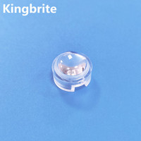 Lentilles LED de petite taille de 12 mm de diamètre, lentille optique LED à 60 degrés, compatible avec les LED P4 haute puissance