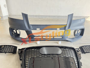 Parachoques delantero Facelift de actualización de coche con parrilla para <span class=keywords><strong>Audi</strong></span> <span class=keywords><strong>A3</strong></span> S3 <span class=keywords><strong>8P</strong></span> 2008 actualización a 2012 <span class=keywords><strong>RS3</strong></span> <span class=keywords><strong>Look</strong></span> - Product Image 4