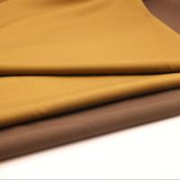 Pabrik Kain Flanel Grosir Kain Tenun Stretch TR Berwarna Poliester75% Rayon19% Spandex6% 230gsm Untuk Jas Pria/Wanita Rok Gaun Pakaian MOQ Kecil Jubah Arab