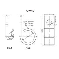 Outils d'électricien électriques, pince à câble en nylon plastique de type R de 3,2 mm à 25,4 mm, clip à câble de type P avec fixation par vis