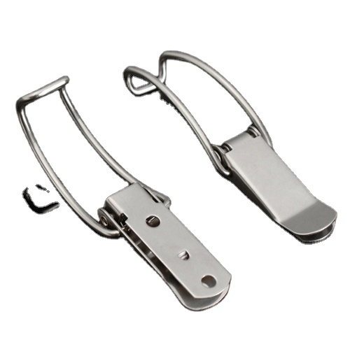 Металлическая защелка, утопленные Пружинные ручки, горизонтальная сверхпрочная Рычажная защелка из нержавеющей стали