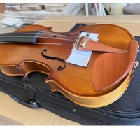 High Quality Solid Wood Full Size Student Violin Beginner Learning Violin with Case Bow Rosin