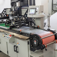 Nueva Máquina Automática de Serigrafía de Alta Velocidad con Certificación CE, Impresora de Papel de Cama Plana, 2500 Impresiones/Hora