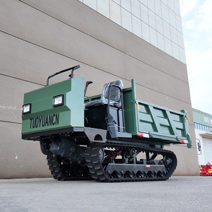 รถดัมพ์ขนาดเล็กแบบตีนตะขาบ ลดราคาพิเศษ 2 ตัน 1 ตัน รถดัมพ์ขนาดเล็กสำหรับขาย - Product Image 1