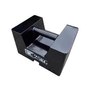 Veidt Wiegen M2 25kg Gegengewicht Gusseisen M1 Klasse Test gewicht Gegengewicht Ausgleichs gewicht für Bühnen aufzug mit Nut - Product Image 2