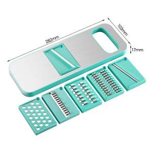 Offre Spéciale wMulti-fonction Coupe-Légumes Avec Aimant Titulaire Mandoline Râpe À Pommes De Terre En Acier Inoxydable Déchiqueteur Trancheuse - Product Image 2