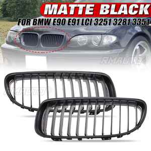Calandre avant sport noire mate pour BMW E90 E91 LCT Série 3 Berline 2009 2010 2011 2012 2013 Calandres de course automobile - Product Image 1