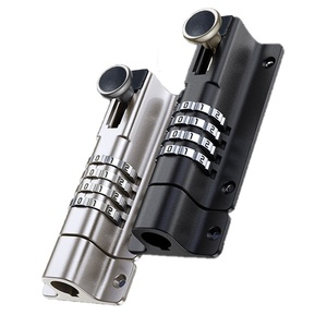 सामान और बैकपैक्स के लिए वाटरप्रूफ एंटी-चोरी संयोजन लॉक और कट-प्रतिरोधी शकल और पासवर्ड अनलॉक के साथ पॉलिश फिनिश - Product Image 1