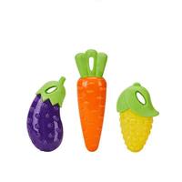 Jouet interactif pour chien en TPR, forme de légumes (carotte, maïs, aubergine), sonore, pour mâcher et nettoyer les dents