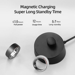 Amovan, nuevo modelo, <span class=keywords><strong>Ciclo</strong></span> <span class=keywords><strong>de</strong></span> menstruación <span class=keywords><strong>de</strong></span> cerámica, función táctil, control <span class=keywords><strong>de</strong></span> video, salud, sueño, envío directo, anillo inteligente OEM - Product Image 4