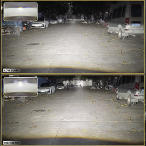 Sanvi B2 68w Led Phares Matrix Lens Four Lamp Cups Design Module 5500k Car Projector Lens Accessories - Product Image 6