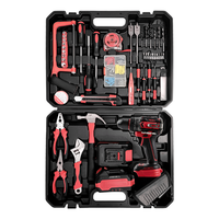 Perceuse à percussion sans fil TEN POWER 21V, 60 Nm, mandrin métallique 10 mm, kit d'outils électriques 3 en 1, tournevis électrique au lithium